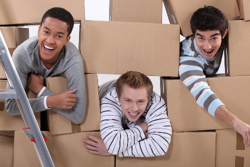 Furniture being handled carefully during a local house removal