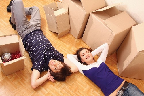 Apartment move with stair access and protective moving equipment in Turnpike Lane